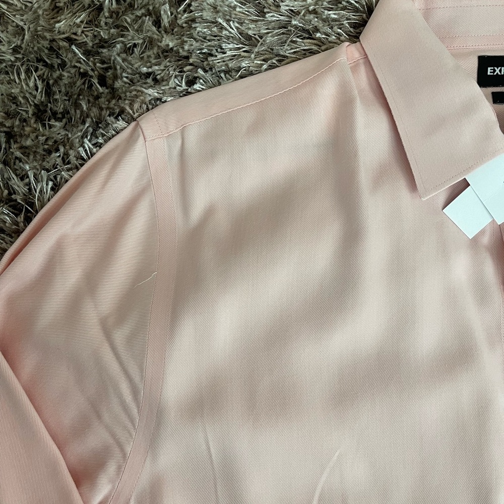 Express Extra Slim Fit Button Up - image 5